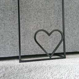 Sofa Side Table Drink Holder - Industrial Living Room Furniture Bespoke Love Heart Settee For New Home Decor Ideas - thumbnail 3