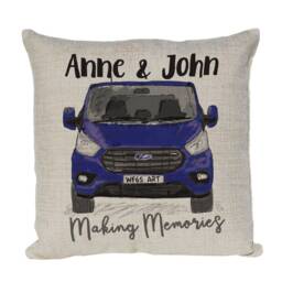 Personalised New Transit Camper Van Cushion Cover, Choice Of Colours By Inspired Creative Design - thumbnail 2