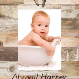Personalized Baby Design Photo Frame - Engraved Wood Picture Christening Gift New Parents Grandparents - thumbnail 3