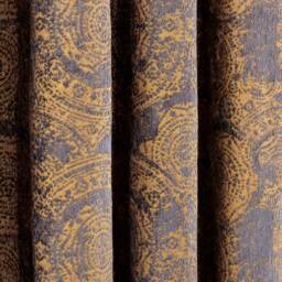 Damask Chenille Velvet Curtains Gothic Decor, Rod Pocket Drapes - thumbnail 2
