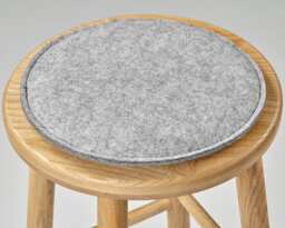 Chair Pad/Seat Cushion Round Felt Custom Size Cushion Office Cushions Home - thumbnail 1