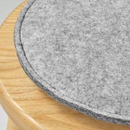 Chair Pad/Seat Cushion Round Felt Custom Size Cushion Office Cushions Home - thumbnail 2