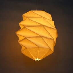 Cocoon Large - Diy Paper Lampshade - Instant PDF Download - thumbnail 3
