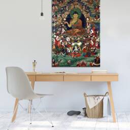 Buddha Shakyamuni Canvas Prints Wall Hangings , Home Decor, Mounted Canvas Print Ready To Hang - thumbnail 2