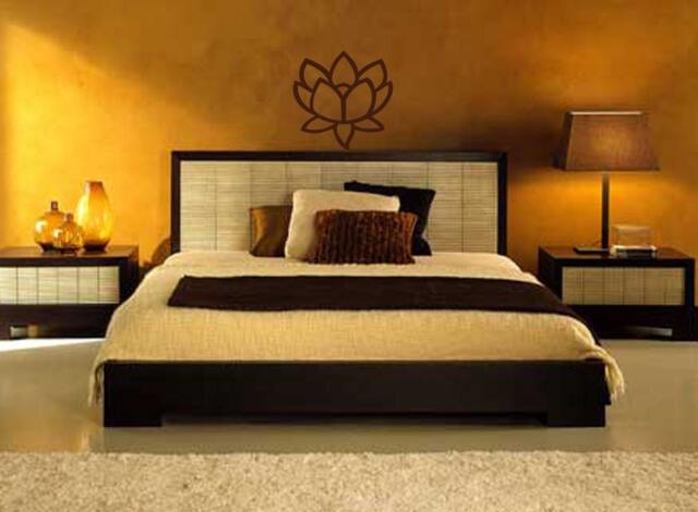 Lotus Flower Vinyl Wall Decal Purity, Enlightenment, Rebirth - image 1