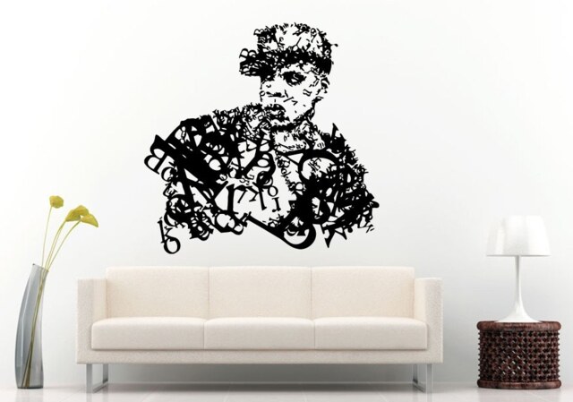 Rap Hip Hop Urban Legend Super Star Famous Celebrity Wall Decal Vinyl Sticker Mural Room Decor L922 - image 1