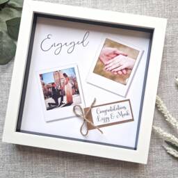 Engagement Photo Frame Gift Personalized Couple Keepsake - thumbnail 3