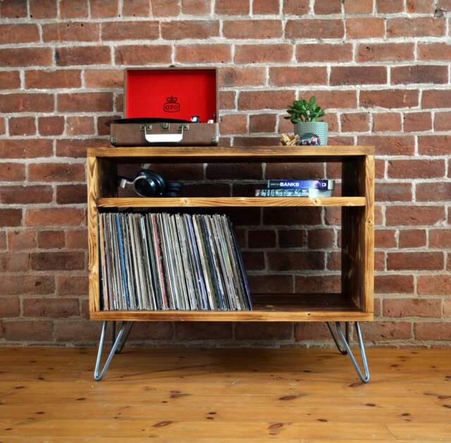 Hi-Fi & Vinyl Storage Unit - image 1