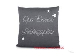 Personalized Pillow For Grandpa, 40 X cm, Pillowcase & Insert - thumbnail 1