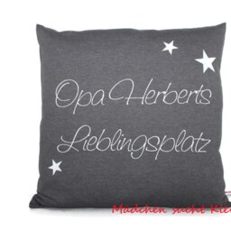 Personalized Pillow For Grandpa, 40 X cm, Pillowcase & Insert - thumbnail 2