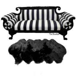 Faux Fur Sheepskin Rug - Shaggy Multi Pelt, Sofa Cover - thumbnail 3
