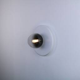 White Disc Wall Lighting - Sconce Globe Lamp Vanity Light Fixture, Sconce, Lamp, , Small - thumbnail 3