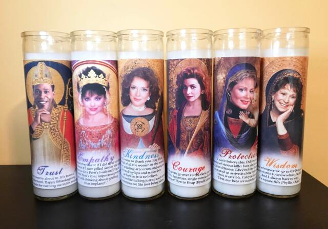 Designing Women Prayer Candle Set Of 6 - image 1