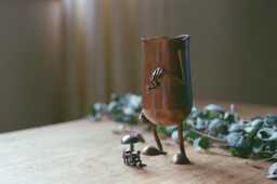 Rain Maker Sculpture - Copper, Bronze Figurines, Lost-Wax Cast Art
