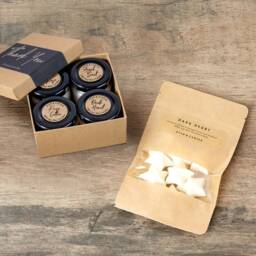 Thank You Candle Gift Set in Perfume Inspired Scents. 4 Soy Wax Candles With 8 Melts. Makes The Perfect Thank You Gift - thumbnail 3
