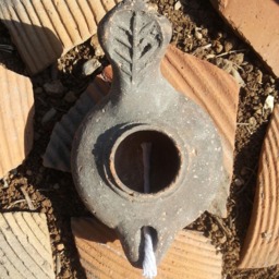 Eco Earth Oil Lanterns, Lantern Vintage, Holy Land Candles, Ancient Pottery Candles, Pottery Oil Lamp Outdoor Indoor, Wick Candle - thumbnail 2