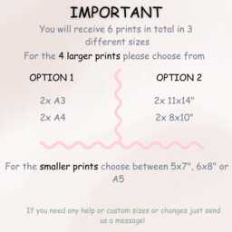 Personalised Scandi Style Childrens Wall Print Set For Bedroom, Nursery Or Playroom - thumbnail 2