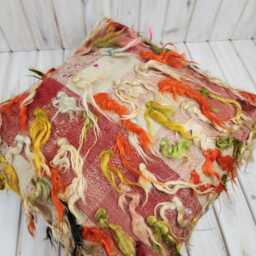 Handmade Kilim Pillow Cover Vintage Turkish Wool Cushion - 20In20In - thumbnail 4
