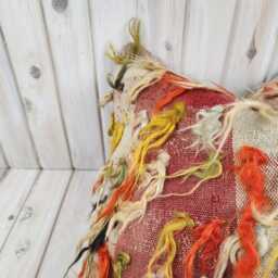 Handmade Kilim Pillow Cover Vintage Turkish Wool Cushion - 20In20In - thumbnail 2