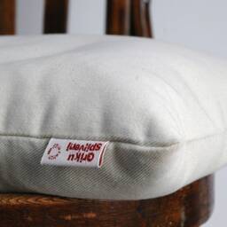 standart Size White Cotton Buckwheat Pillow Neck 16'x24'/40x60cm Zero Waste Ortopedic Buckwheat Pilow - thumbnail 4