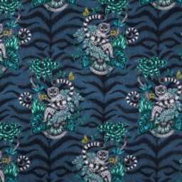 Clarke & Clarke, Lemur Satin Cotton Cushion Cover - thumbnail 3