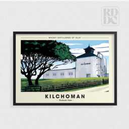 Whisky Distillery Print - Scotland Kilchoman Wall Art - thumbnail 1