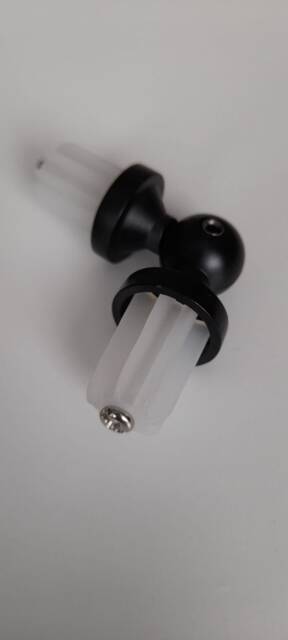 Bay Window Black Curtain Pole Connector For 16mm Or 19mm Diameter Curtain Poles - Pack Of 1 - image 1
