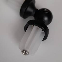 Bay Window Black Curtain Pole Connector For 16mm Or 19mm Diameter Curtain Poles - Pack Of 1 - thumbnail 3