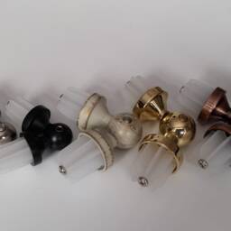 Bay Window Black Curtain Pole Connector For 16mm Or 19mm Diameter Curtain Poles - Pack Of 1 - thumbnail 4