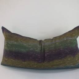 Hand-Woven Chom Thong Cotton Pillowcase Handloom Decorative Cushions Throw Pillows Ethnic Green Sofa Pillow - thumbnail 3
