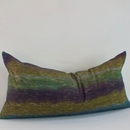 Hand-Woven Chom Thong Cotton Pillowcase Handloom Decorative Cushions Throw Pillows Ethnic Green Sofa Pillow - thumbnail 2