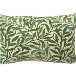 William Morris - Willow Boughs Cream/Green Cushion Cover Throw Pillow Designer Home Decor - thumbnail 2
