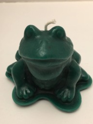 Frog Beeswax Candle - thumbnail 1