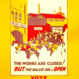 Reprint Of A 1929 British Democrat Party Political Election Poster - thumbnail 3