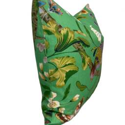 Scalamandre Botany Bay Jade Cushion Cover Pillow Double Sided - thumbnail 3