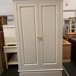 Custom Painted Wardrobe Double Single Painted Bespoke Stencilled - thumbnail 2