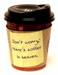 "Friendship Coffee Candles ""Don't Worry, There's Coffee in Heaven" - thumbnail 1