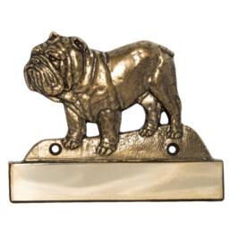 Bulldog, Dog Plaque, Can Be Engraved, Limited Edition, Artdog - thumbnail 2