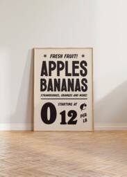 Kitchen Wall Art Print, Retro Poster, Vintage Food 1950S Advertisement Neutral Prints, Advert Dining Room - thumbnail 1