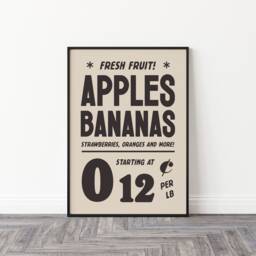 Kitchen Wall Art Print, Retro Poster, Vintage Food 1950S Advertisement Neutral Prints, Advert Dining Room - thumbnail 3