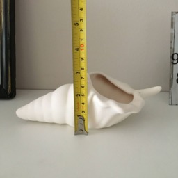 Shell Planter - Ceramic Sea Flower Pot, Ready To Paint, Handmade Indoor Succulent Perfect For Home Decoration & Art Lovers - thumbnail 4