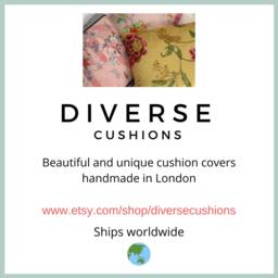 Japanese Geisha Cushion Cover With Metallic Gold Highlights - thumbnail 4