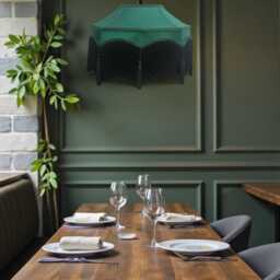 Bespoke Handmade Forest Green Fabric Pendant Lampshade Ceiling Lights, Chandeliers, Downton Abbey Style, Black Fringe - thumbnail 2