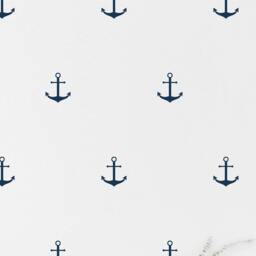 Anchor Wall Decal Nautical Marine Kids Room Wall Sticker Nursery Bedroom Classic Pattern Wallpaper Vinyl Decals Stickers Home Decor - thumbnail 2