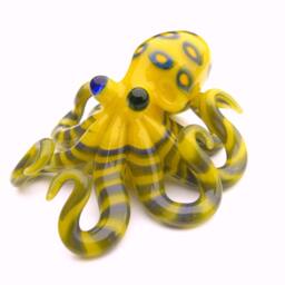 Blue Ringed Octopus Glass Pendant - thumbnail 3