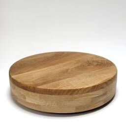 Oak - Customizable Plant Stand On Wheels, Wooden Pot Caddy, Base For A Large Flowerpot - thumbnail 2