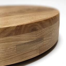 Oak - Customizable Plant Stand On Wheels, Wooden Pot Caddy, Base For A Large Flowerpot - thumbnail 3