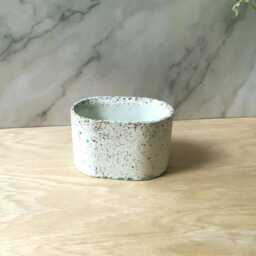 Handmade Terrazzo Succulent Planter Pot - Modern Concrete Plant Stone Vessel - thumbnail 2