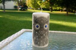 Owl Candle - thumbnail 1