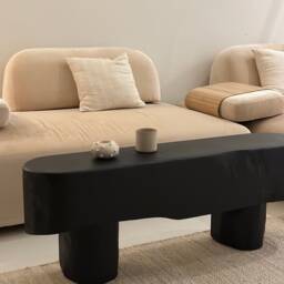 Flintstone's Foot Bench - Seat Chair Ottoman Coffee Table - thumbnail 3